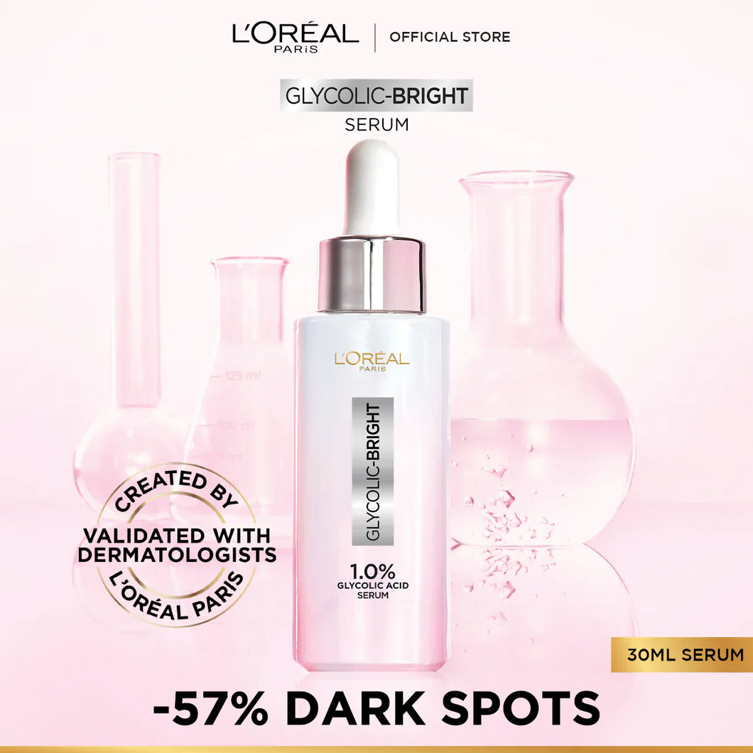 LOreal Paris - Glycolic Bright Instant Glowing Face Serum - 30ml